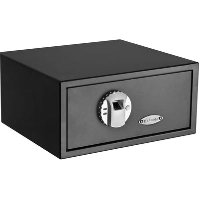 Biometric Safe Built for Home Security, 0.8 Cu. Ft. Capacity, 30 Fingerprint Storage, Steel Construction