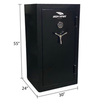 Gun Safe Built for Secure Storage, Digital Keypad Access, Steel Construction, Wall Mount Compatible