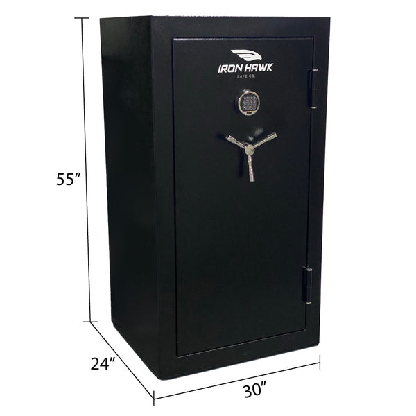 Gun Safe Built for Secure Storage, Digital Keypad Access, Steel Construction, Wall Mount Compatible